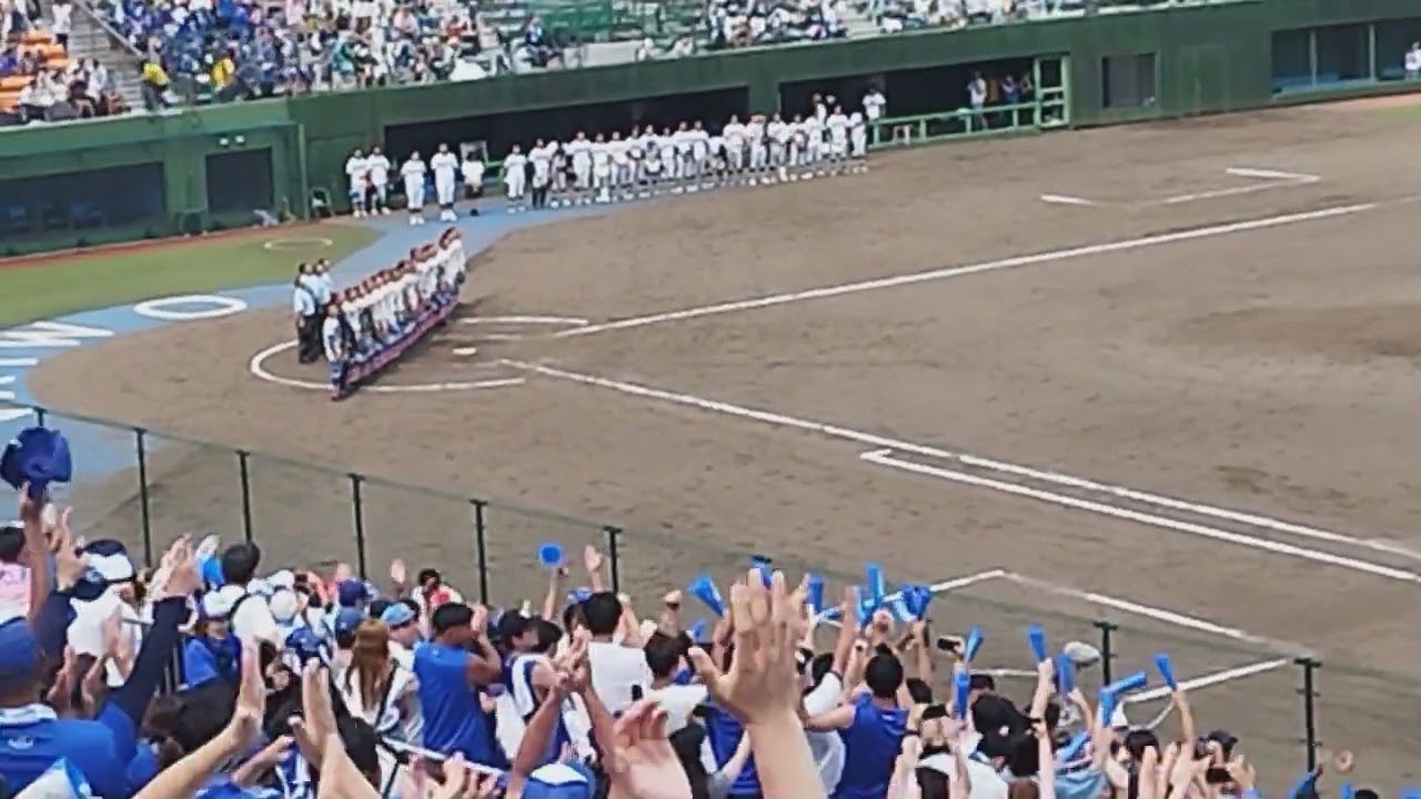 花咲徳栄高校　野球部　優勝の校歌大合唱#花咲徳栄 #高校野球埼玉