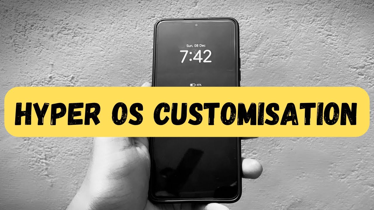 Hyper OS Home screen Setup For Geeks