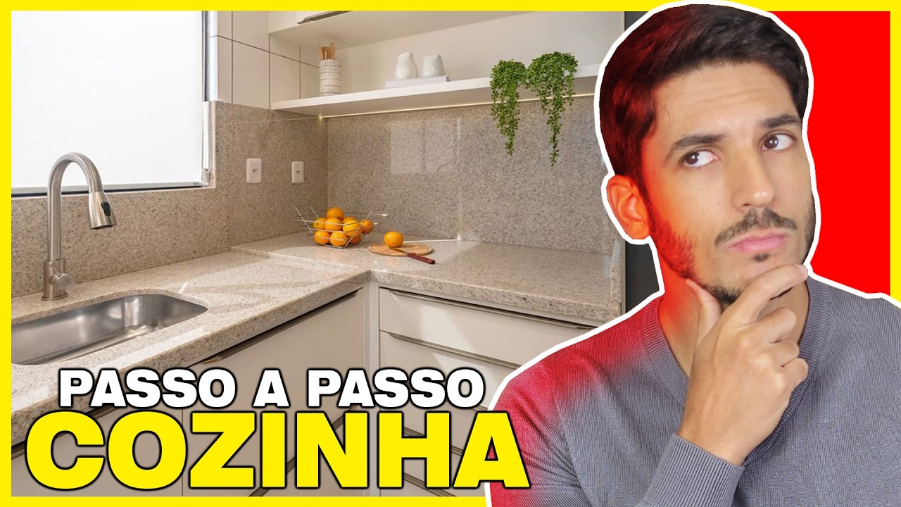 PASSO A PASSO PARA FAZER UMA COZINHA NA SUA CASA - COZINHA PLANEJADA E FUNCIONAL