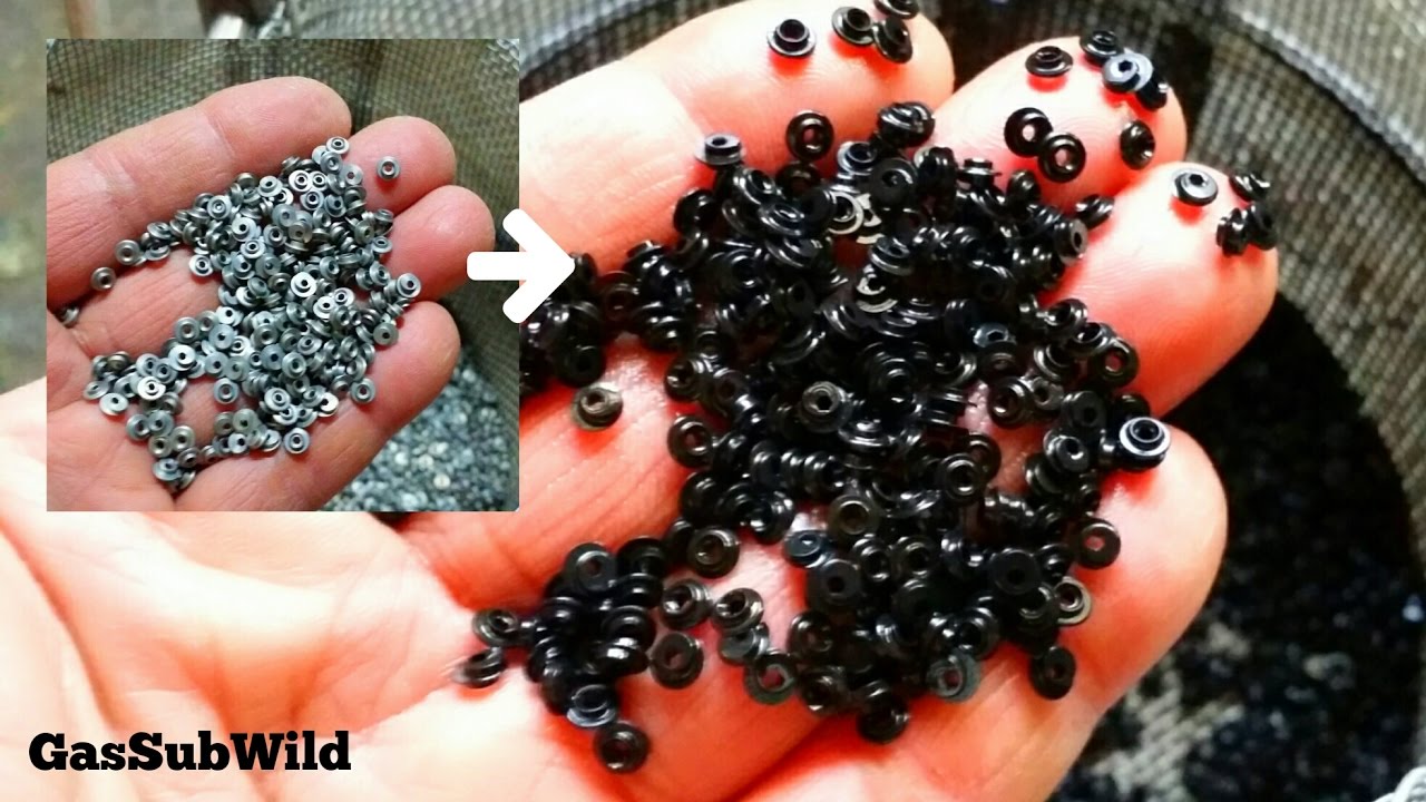 2 22 17 Metal Finishing - Hot Black Oxide Finish on Hardened Steel - Chemical Conversion Coating