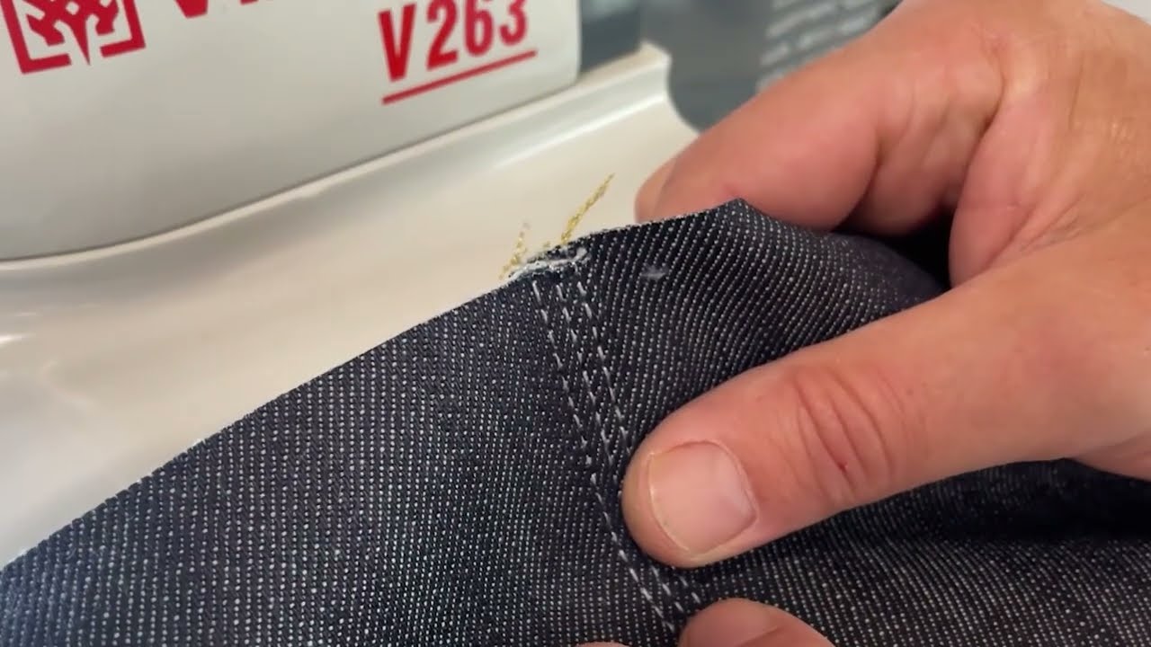 V263 - 3 Needle Chain Stitch Feed Off The Arm | Vibemac