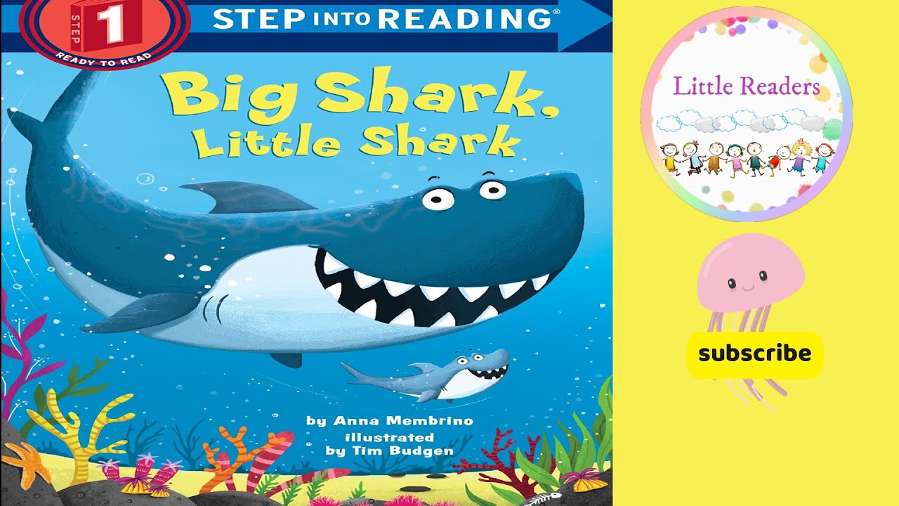 Kids Book Read Aloud: Big shark Little shark By Anna Membrino ll bedtime stories  ​ 📚 💕