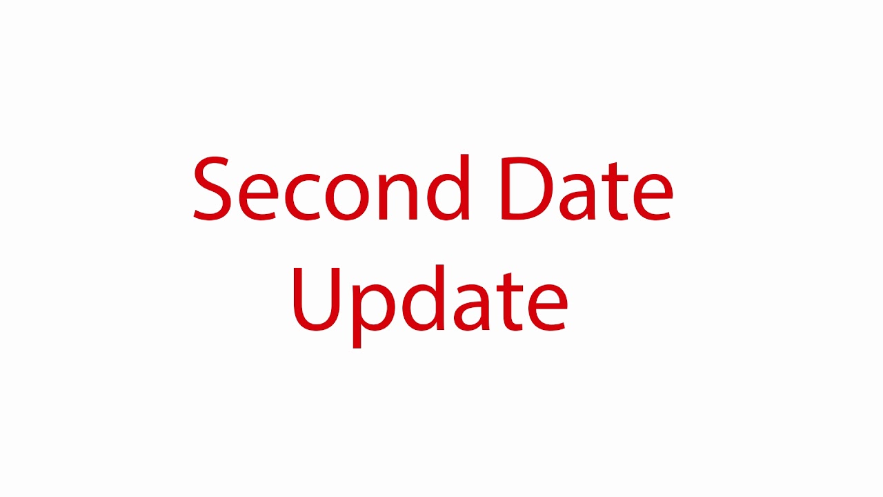 Second Date Update: Robyn (July 18, 2017)