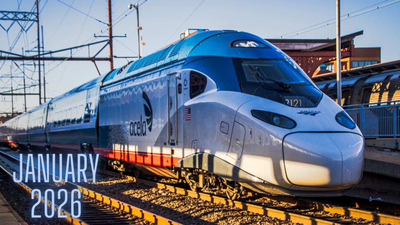 January 2026 Amtrak Catches