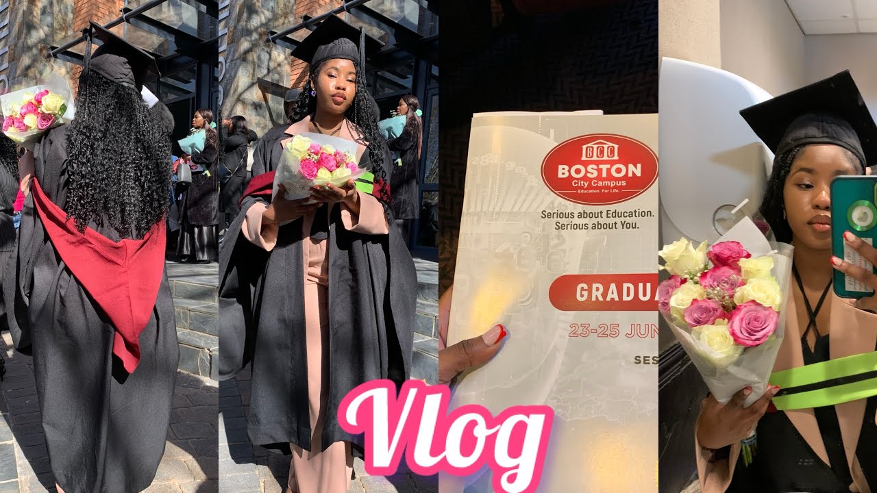 Graduation preparations vlog and Graduation ceremony 2025🎓♥️#BostonCityCampus 