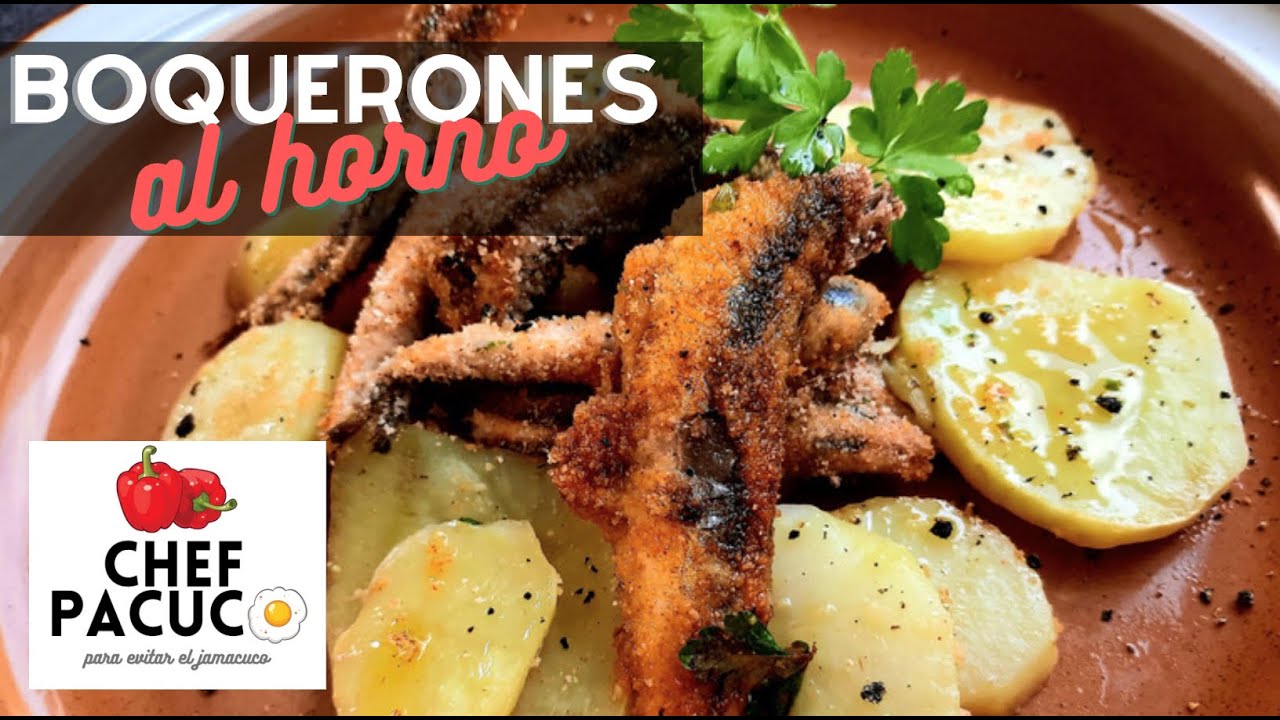 Boquerones al horno