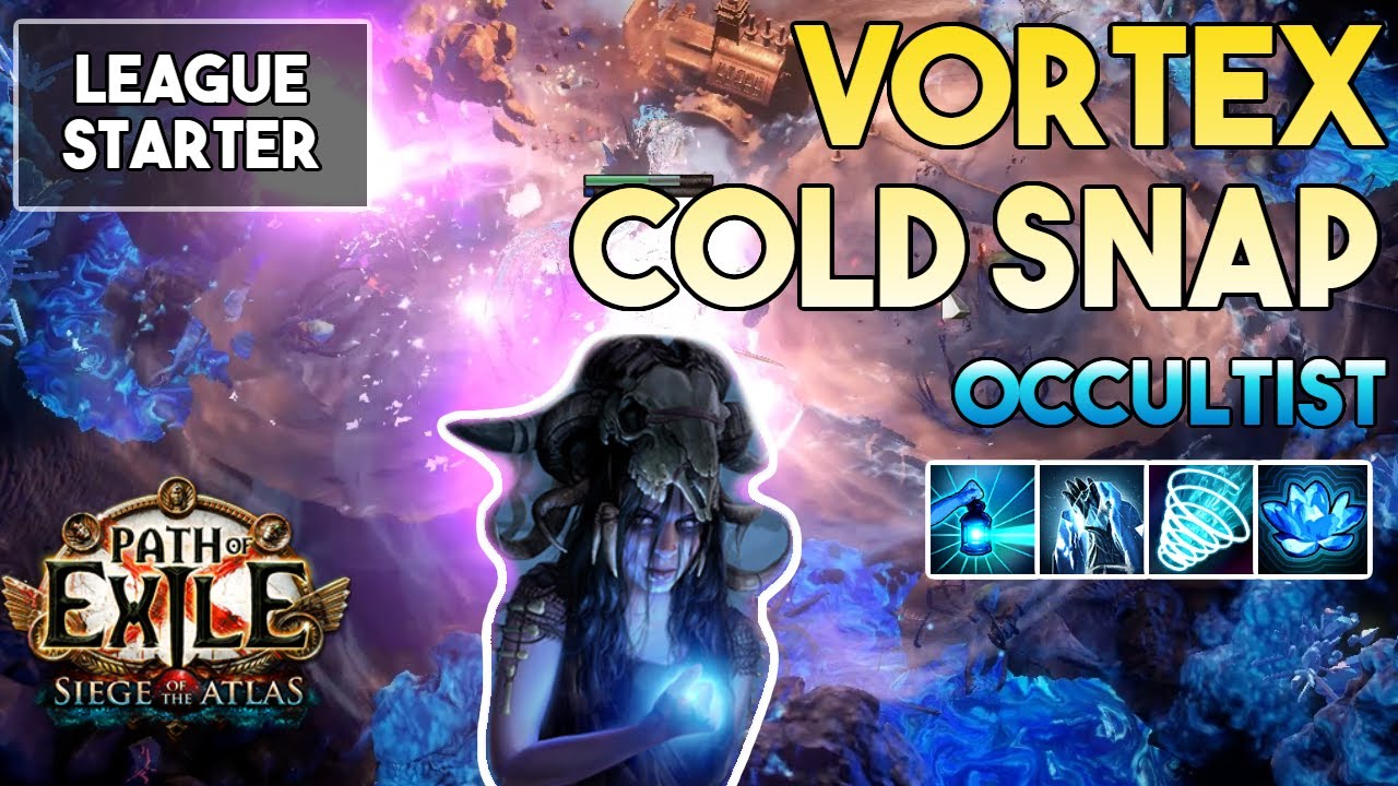 [3.19] Vortex & Cold Snap Build (League Starter) | Occultist | Lake of Kalandra | Path of Exile 3.19
