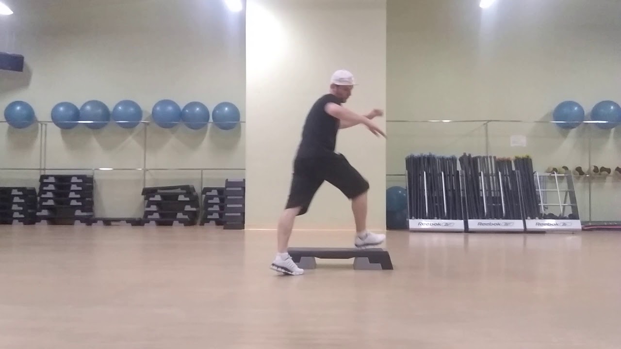Anton Zyukin ( Step Aerobiс ) lesson 5