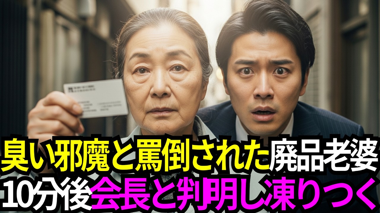 再開発で追い出されたコインランドリー。「迷惑な老婆」が正体を明かした瞬間、地上げ屋が土下座した。【感動する話】【朗読】