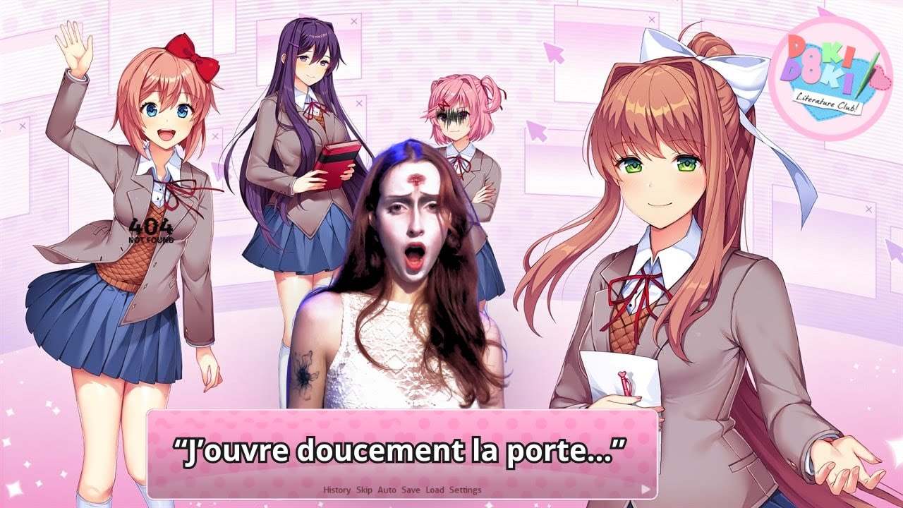 VOD - Je croyais que c'était un jeu mignon ?!? DOKI DOKI LITERATURE CLUB