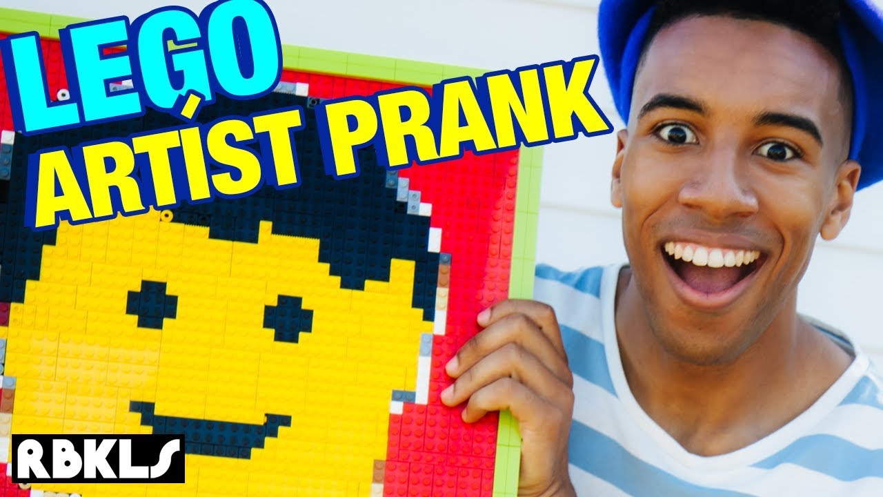 LEGO Caricature Drawing PRANK! – REBRICKULOUS