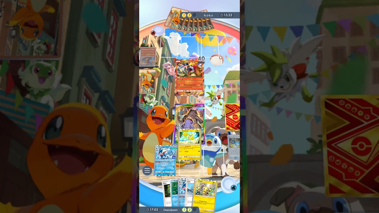 Doing some battles! Hope you all enjoy! #pokemon #tcgpocket 