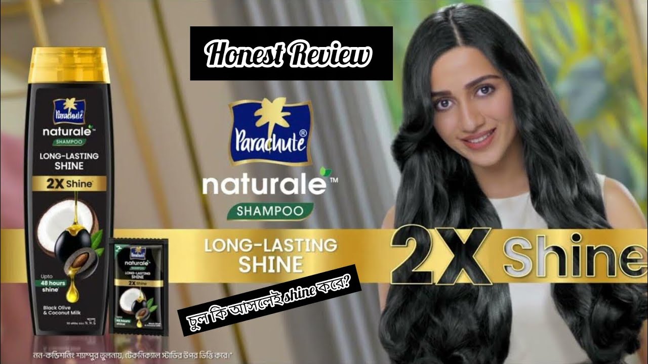 Parachute Naturale long-lasting Shine (Black olive &Coconut Milk🥥)Honest Review|Shajbo| #yt #review 
