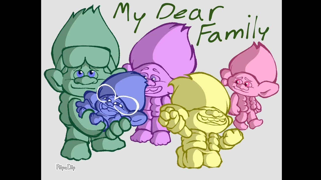 My Dear Family (Unsaid Emily) - A Crystal Dory AU (Trolls)