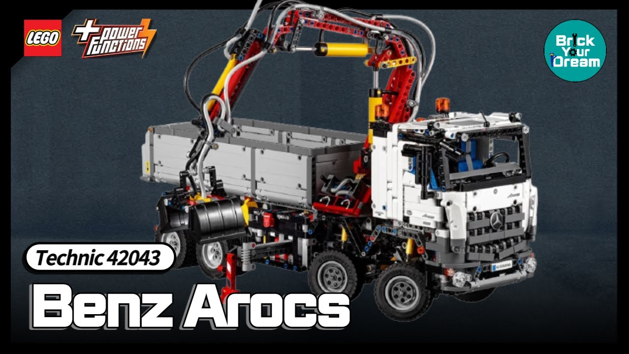 레고 테크닉 벤츠 아록스 | LEGO 42043 Mercedes-Benz Arocs 3245 Review