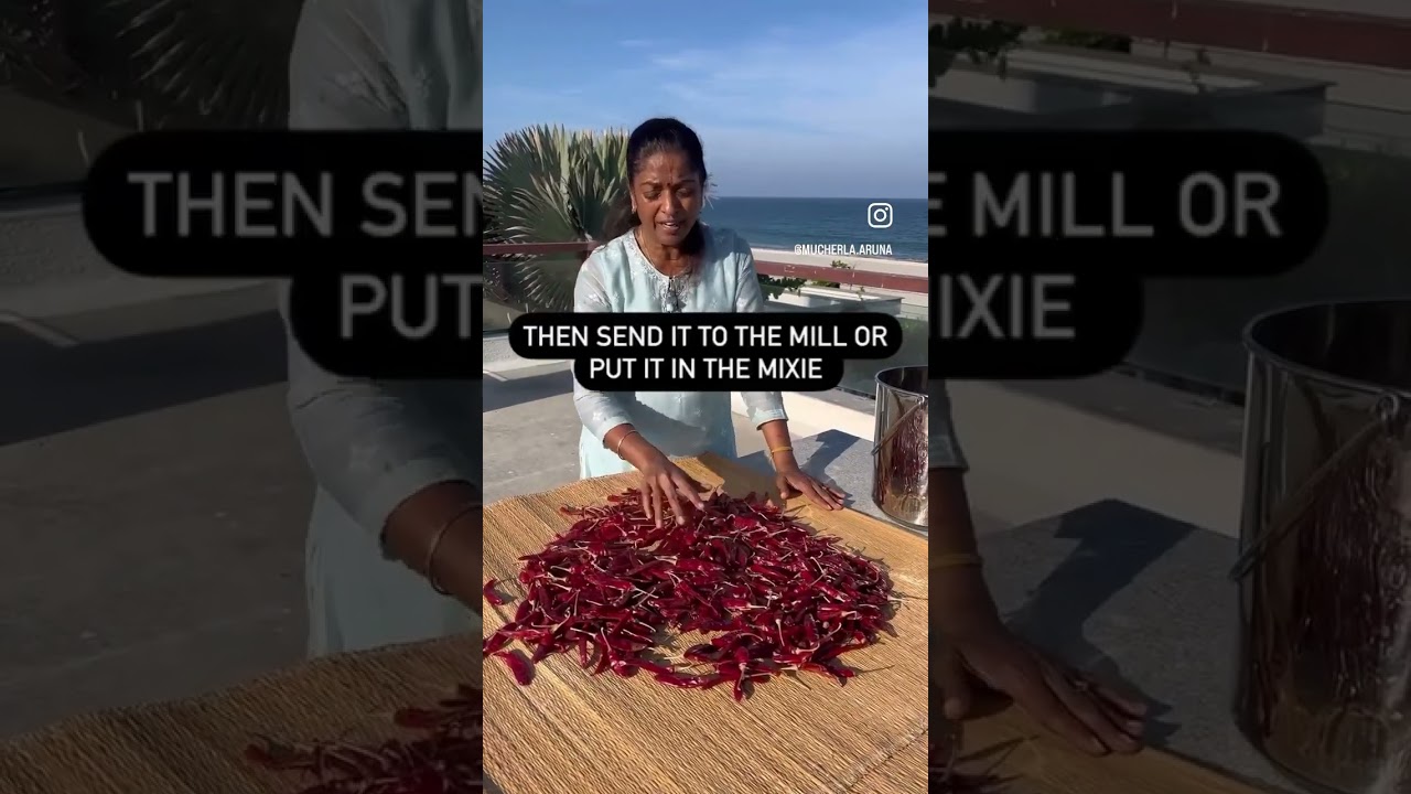 How to make chilly powder at home