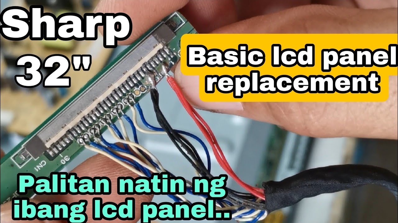 Basic lcd replacement, Sharp Aquos 32