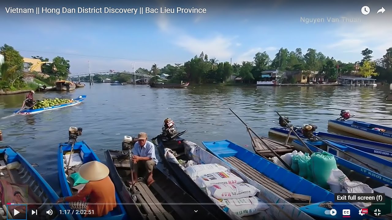 Vietnam || Hong Dan District Discovery || Bac Lieu Province