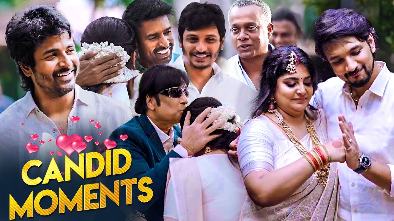 🔴Gautham Karthik & Manjima Mohan Wedding Magical Moments