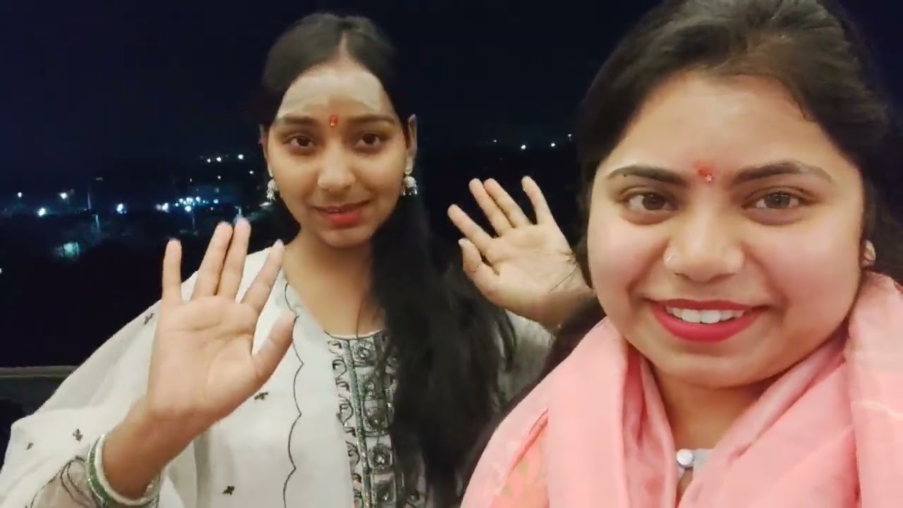 # aj hum bhiya kai ghar gyai thai shivratri ki pooja mai