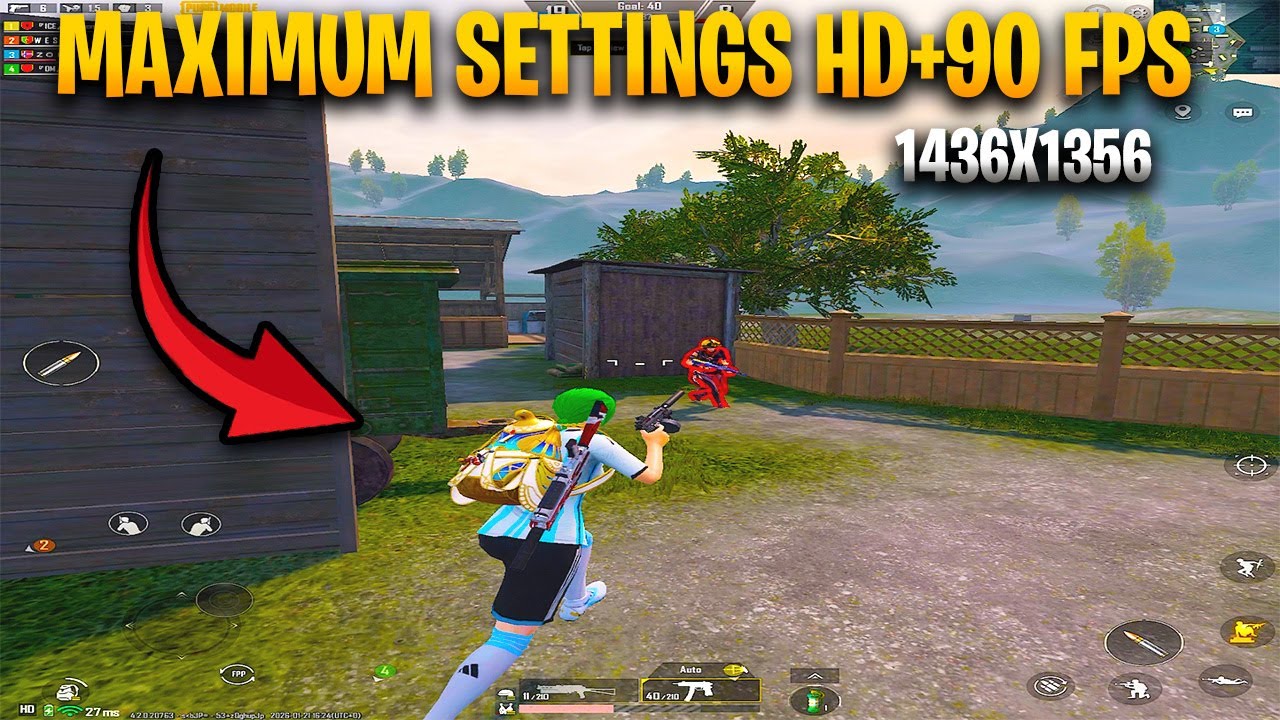 Can Ryzen 5 5600X + RTX 3060 Run Pubg Mobile At constant 90 FPS with HD Graphics?