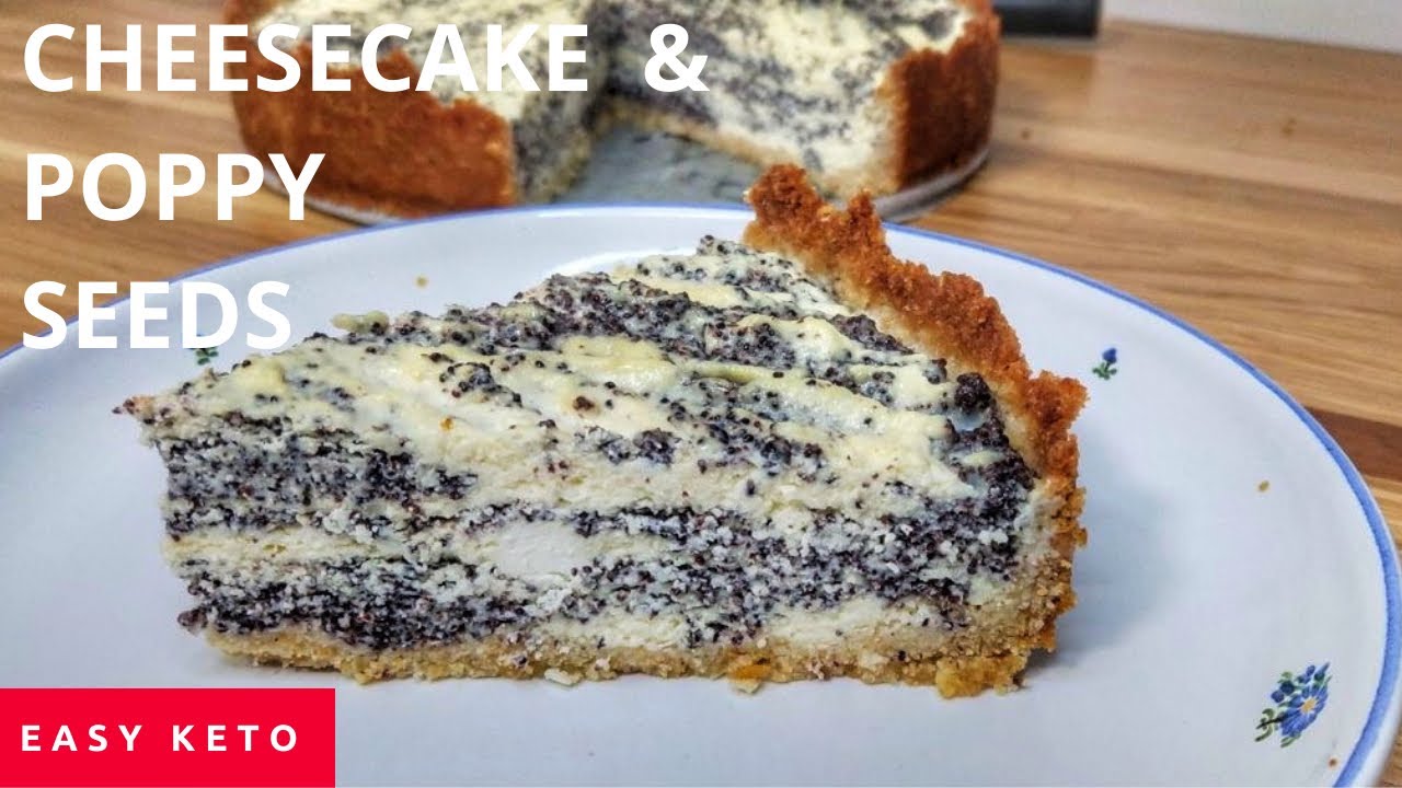 Keto Poppy Seed CheeseCake | Ricotta Poppy Seed CheeseCake