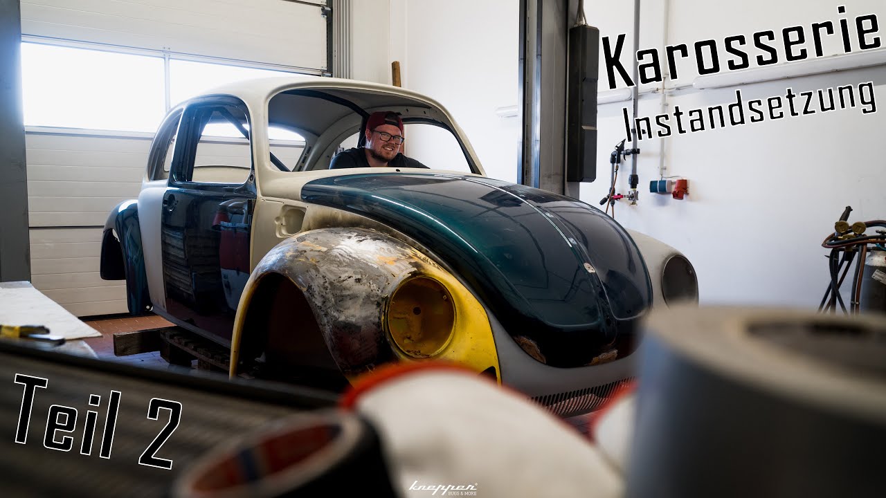 Karosserie Instandsetzung am VW Käfer 1303 Teil 2 | Knepper Bugs & more | 4K