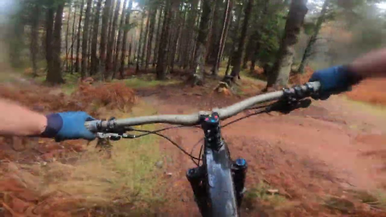 The best winter flow in Aboyne - Relish and Nudger - Aberdeenshire Mountain biking