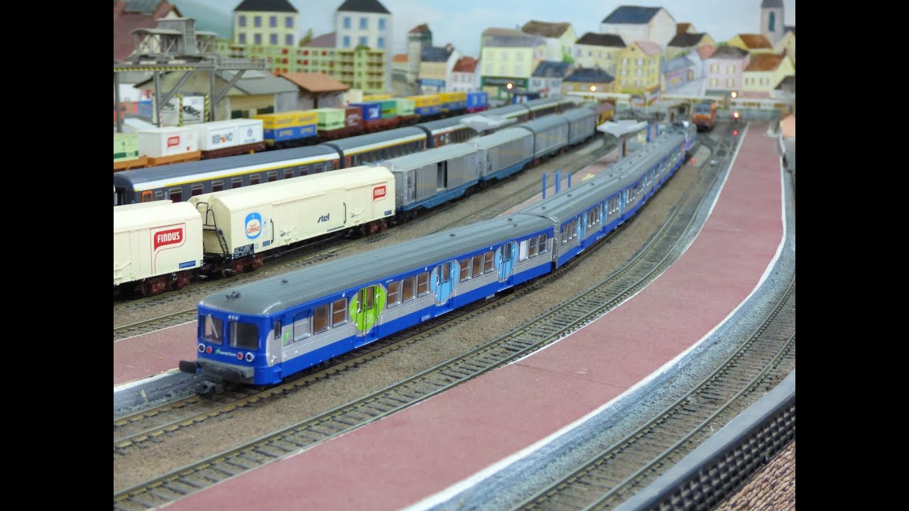 Circulations de trains HO (Rib transilien; 26000...) au RMCA