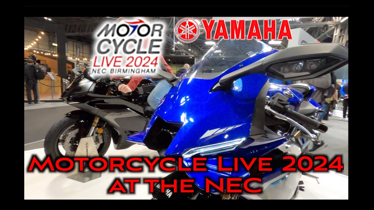 Yamaha at the Motorcycle Live Show 2024 at the NEC.