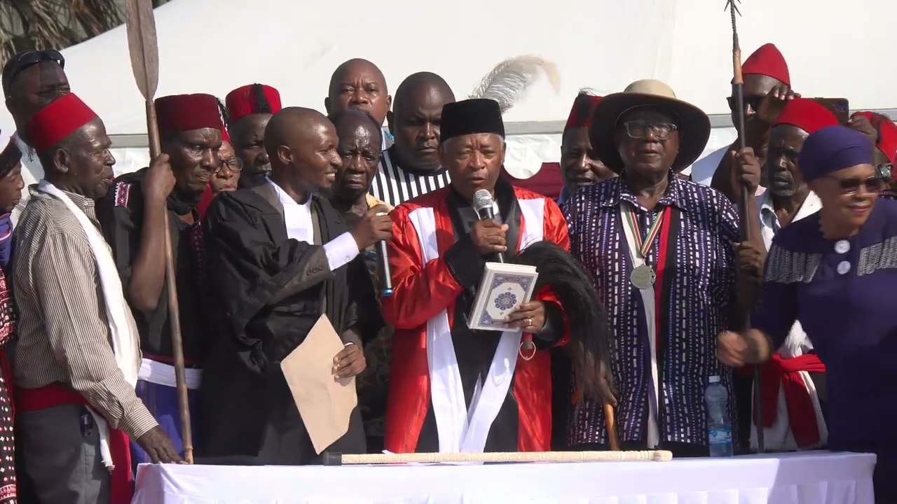 FULL VIDEO: Balozi Chirau Ali Mwakwere akiapishwa rasmi kama Msemaji mkuu wa Jamii ya Wamijikenda.