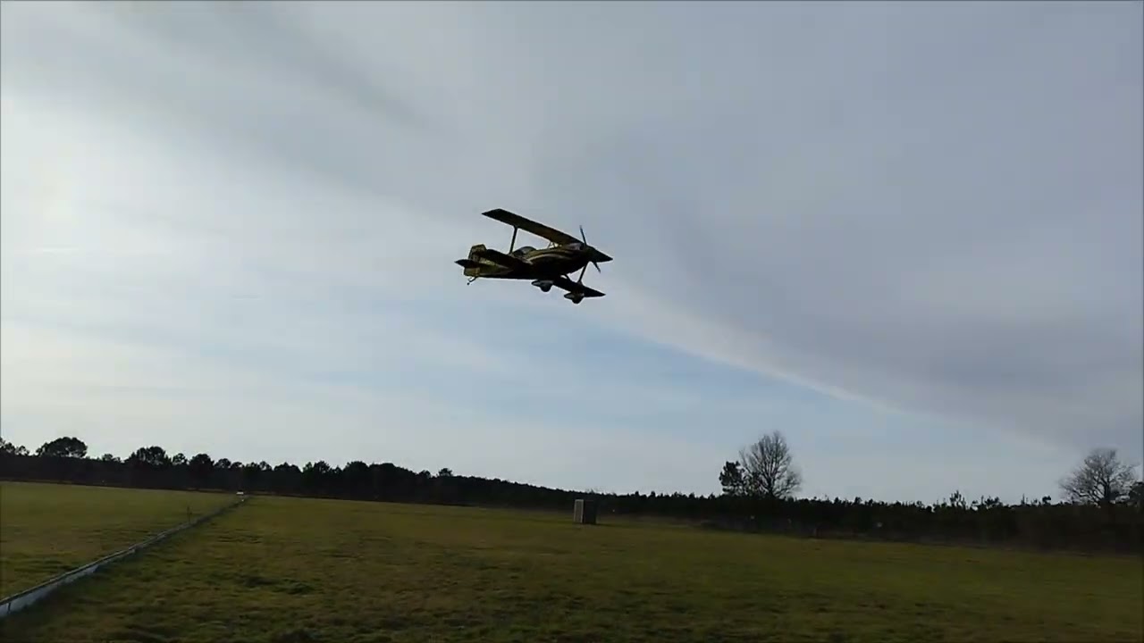 electric RC plane pitts challenger 106" third flight