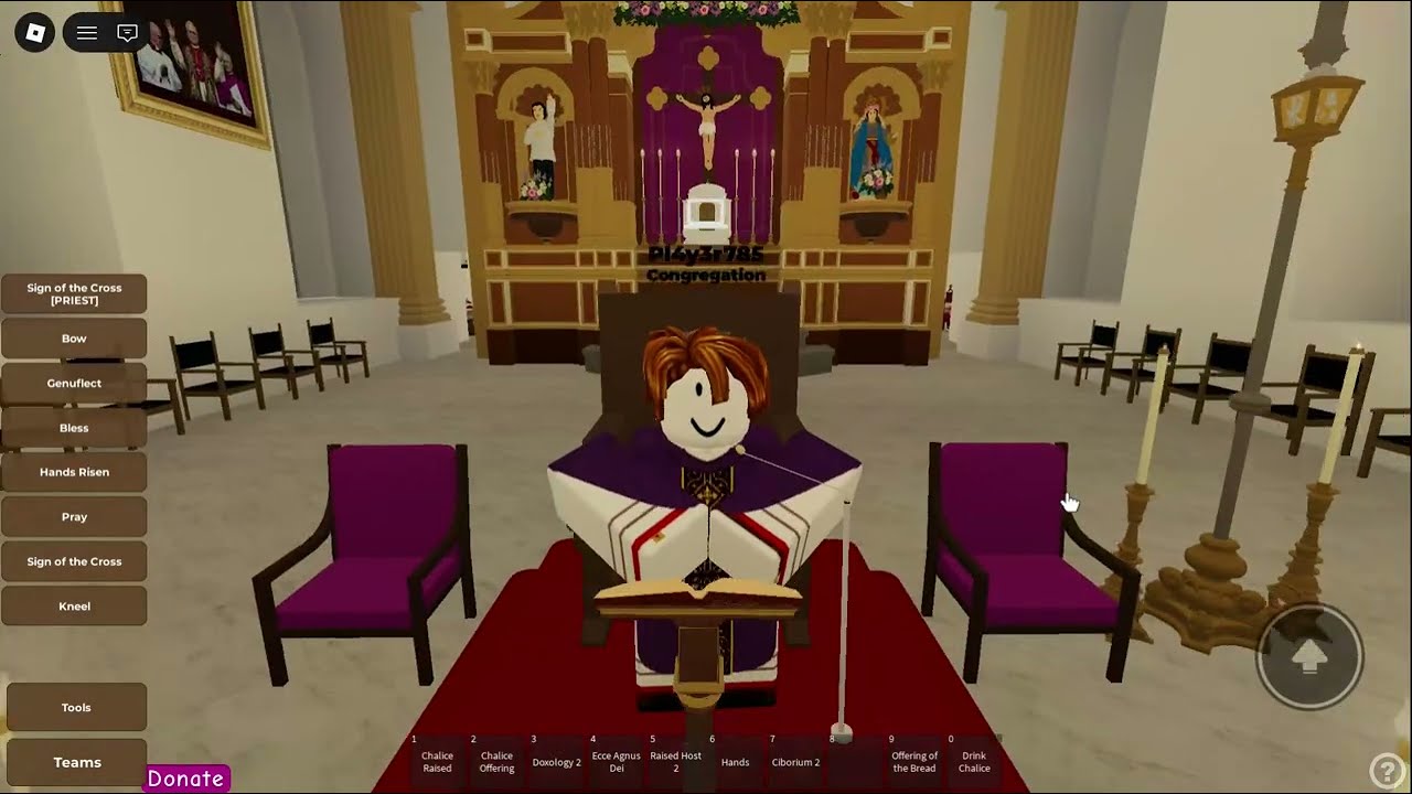11AM Friday Live Mass Today 2/27/26 (Simulated in Roblox)