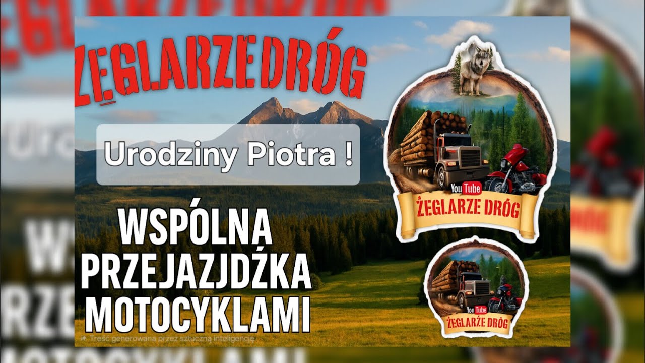 #105 Urodziny Piotra i motocyklowa wyprawa nad wielkie jezioro wśród gór 🌄🏍