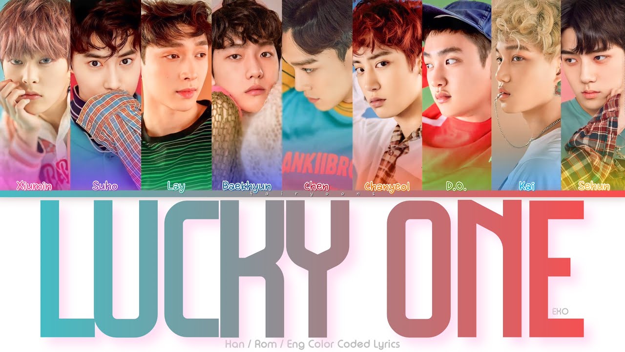 EXO (엑소) Lucky One Color Coded Lyrics (Han/Rom/Eng)