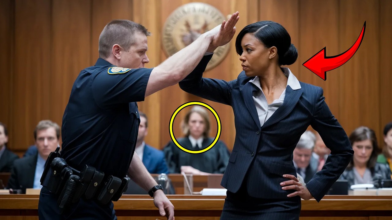 Cop Slapped a Black MP in Court — But Within Seconds, She Knocked Him Out Cold