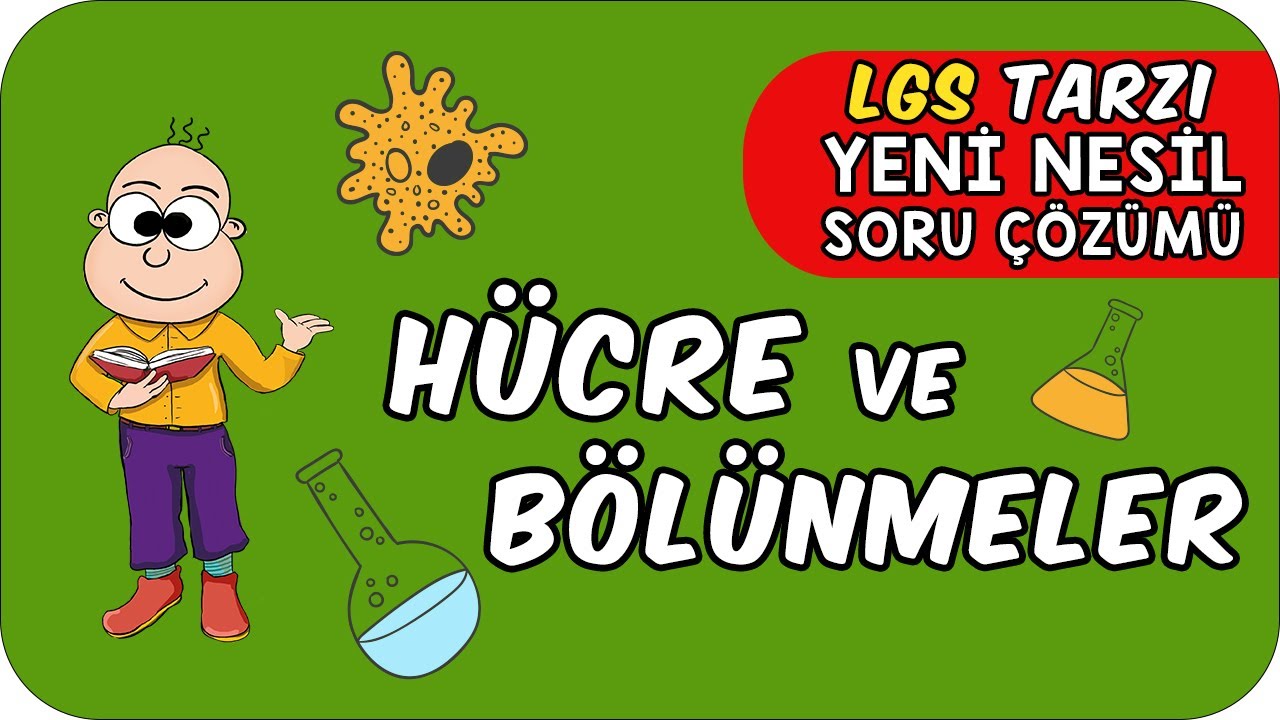 Hücre ve Bölünmeler LGS Tarzı Yeni Nesil Soru Çözümü ✍🏻