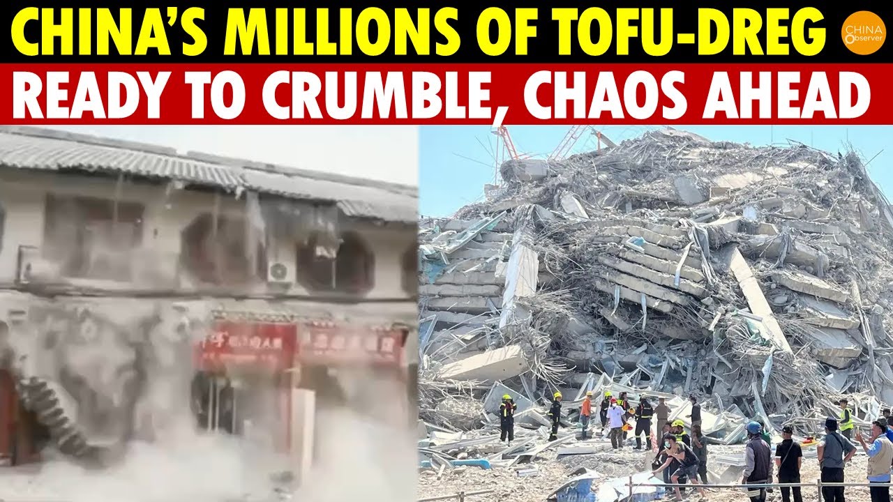 Millions of Tofu-Dreg Buildings in China Set to Collapse: Paper-Thin Floors & Chopstick-Thin Rebar