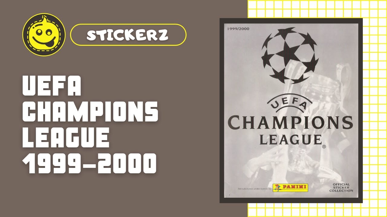 Álbum de figurinhas - UEFA Champions League 1999-2000