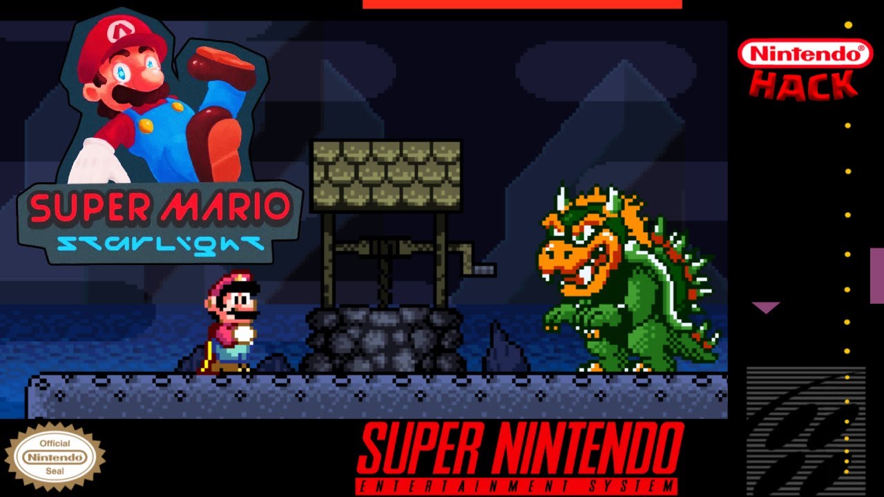 Super Mario Starlight - Hack of SMW [SNES] Longplay