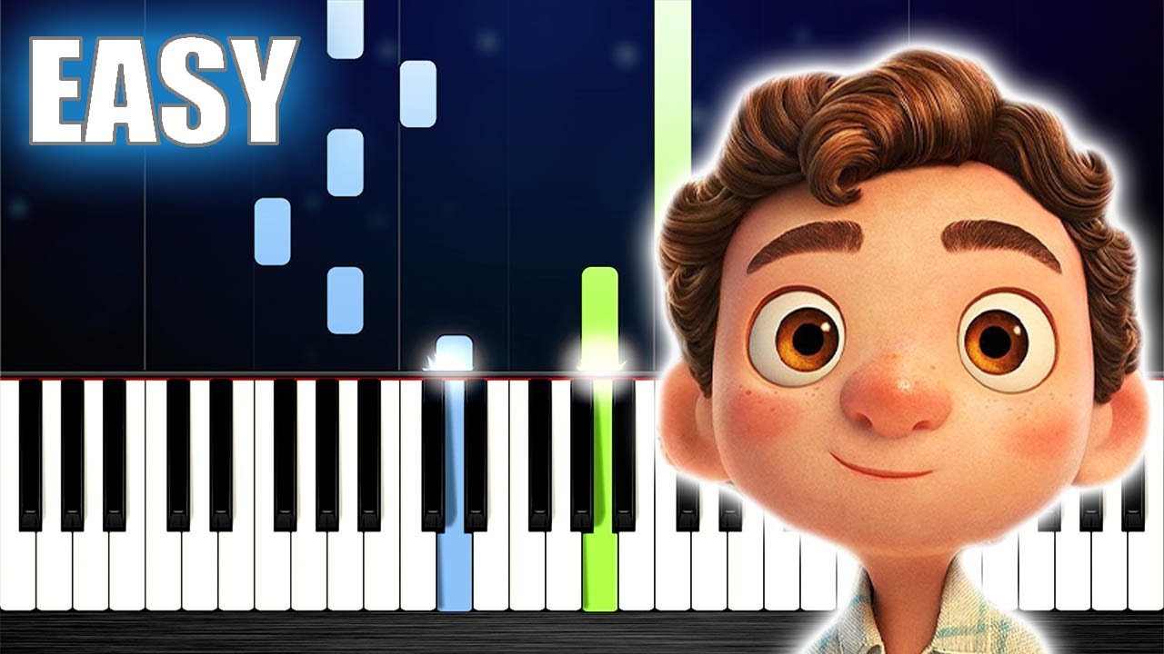 Dan Romer - Go Find Out for Me (Luca) - EASY Piano Tutorial by PlutaX