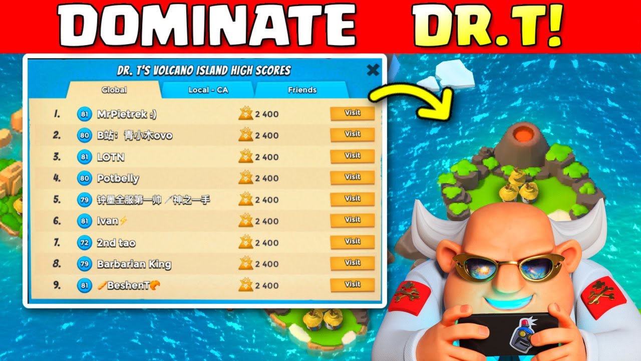 The Best Troops for Dr.T in Boom Beach! (2025)
