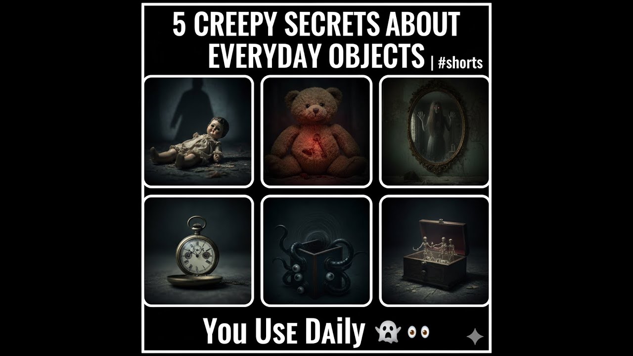 10 Creepy Secrets Behind Everyday Objects You Use Daily 😱