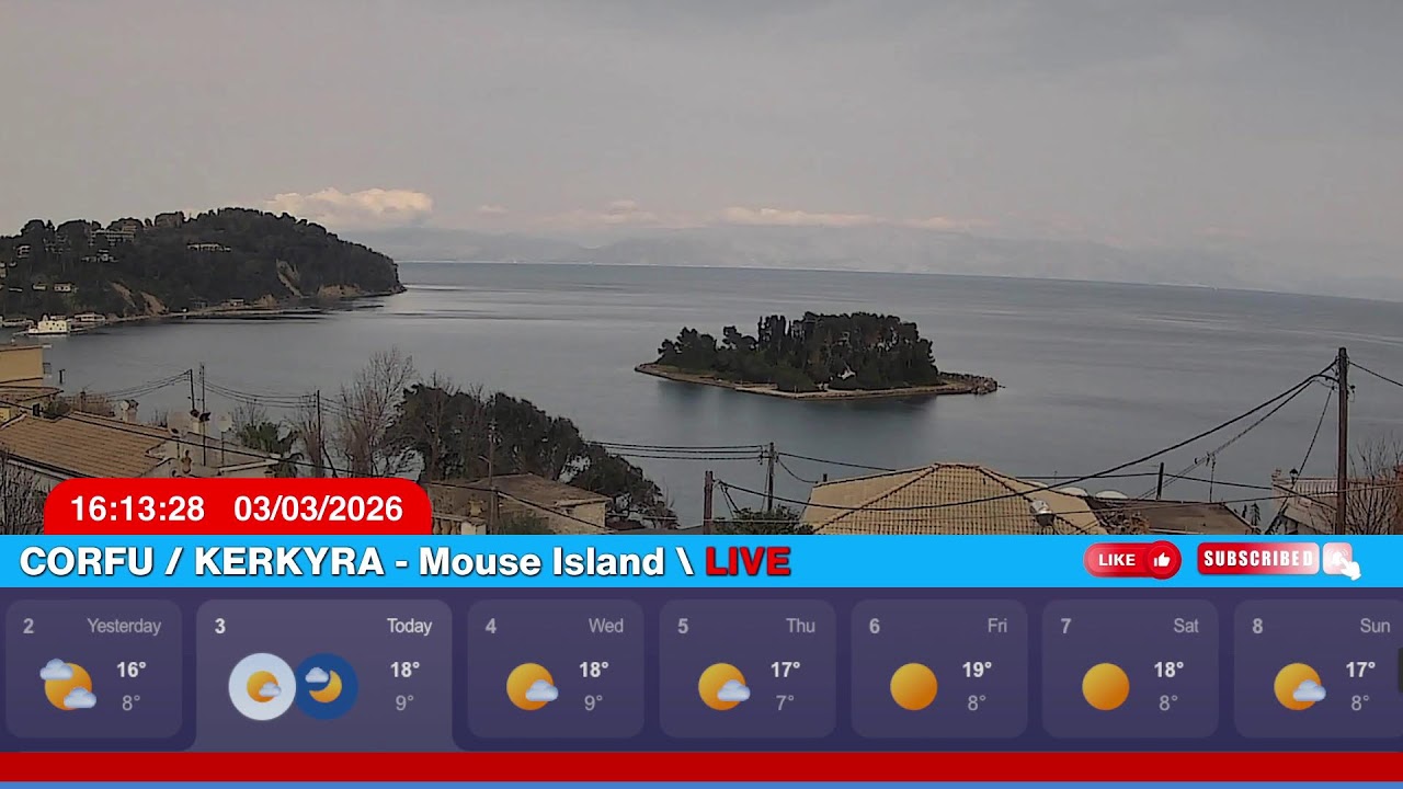 Corfu / Kerkyra, Greece LIVE