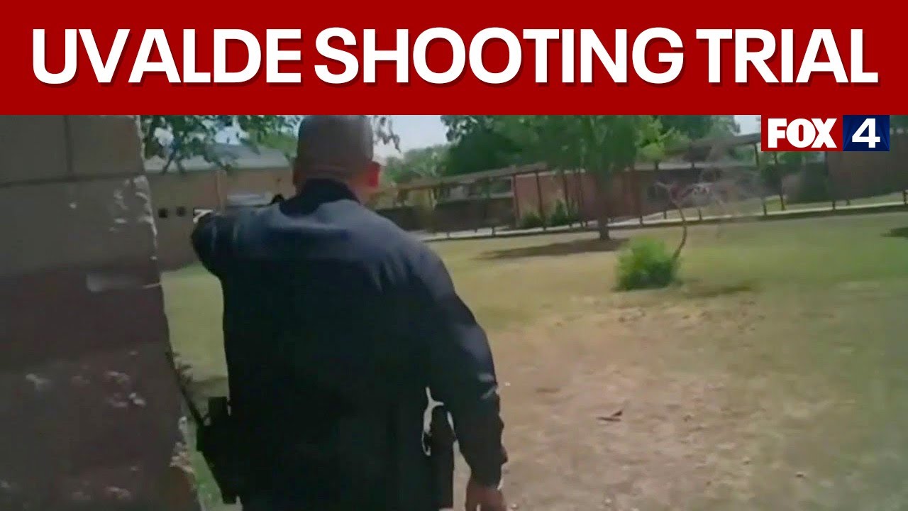 Uvalde Trial: Jurors see officers' body camera video
