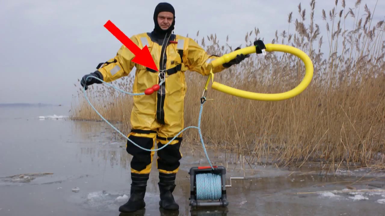 Lehmar GmbH - Ice-rescue with state-of-the-art equipment