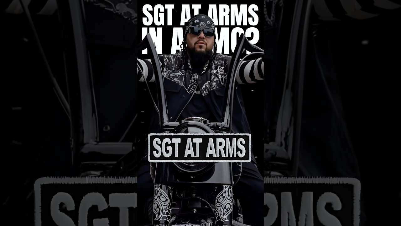 What Does Sgt at Arms Mean in a Motorcycle Club?💀⚔️🏍️