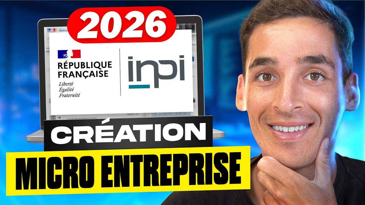 Tuto création micro-entreprise 2026 : 3O min, gratuit et sur le site officiel 🚀