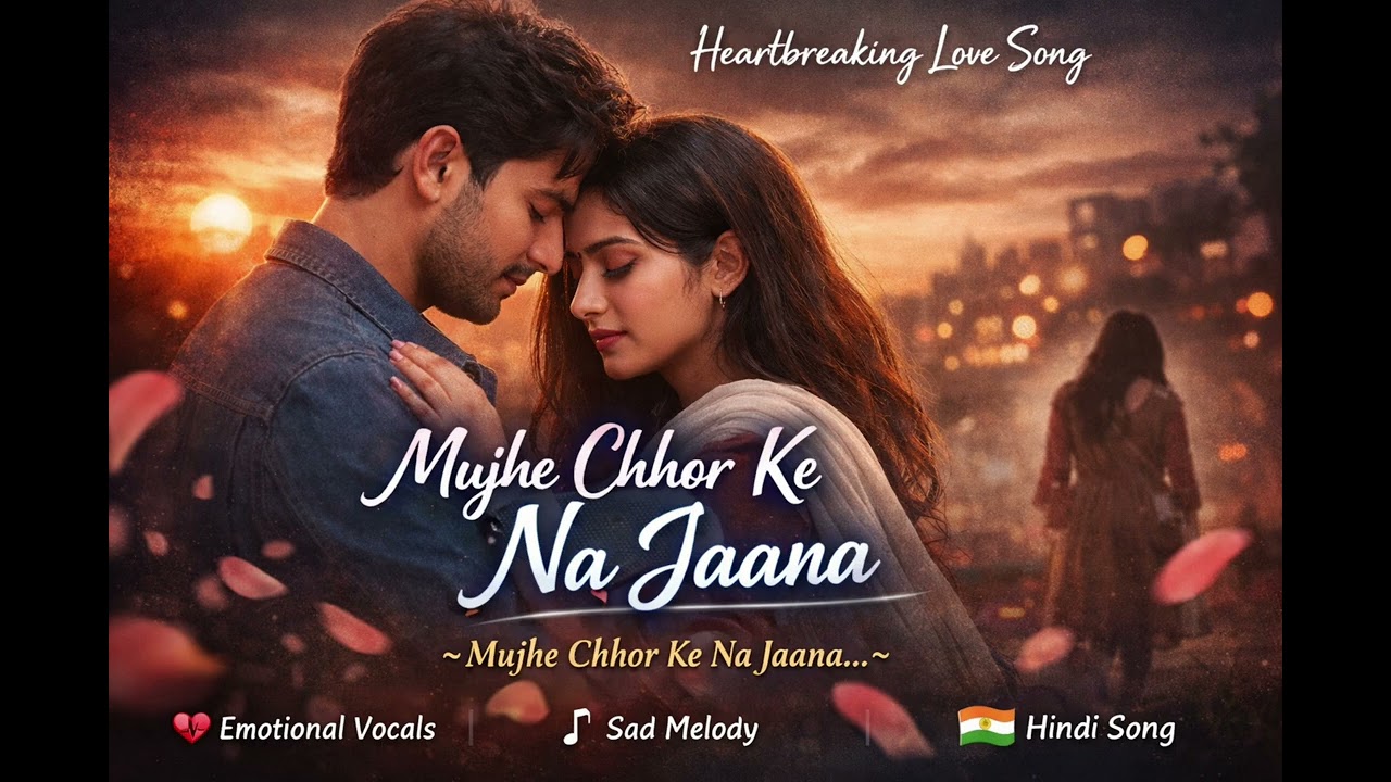 Mujhe chhor ke na jaana…Kyunki tere bina har khwab adhoora hai 💔🎶