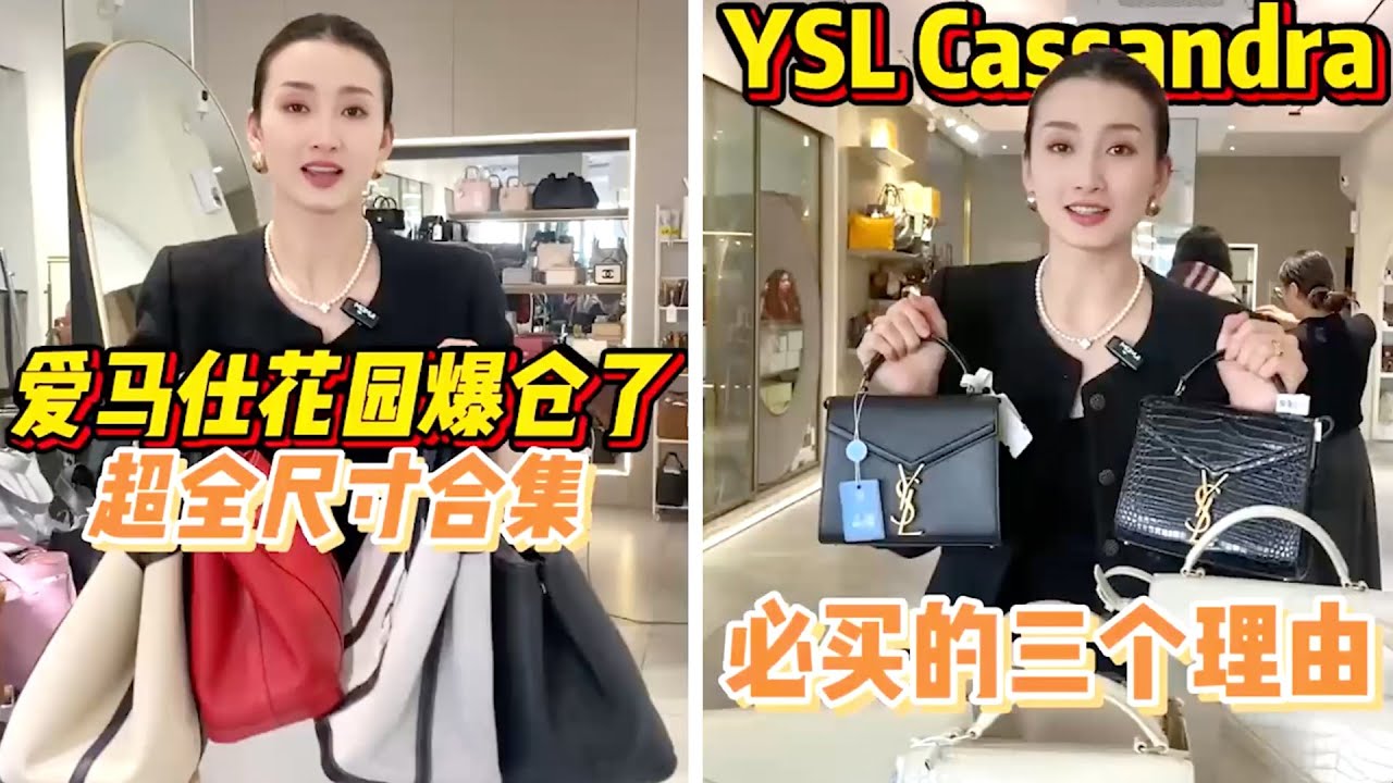 【聊轻奢】奢侈品包包～爱马仕花园爆仓&YSL Cassandra必买的三个理由#Dior #包包推荐 #奢侈品包包 #Luxury #bags #Chanel #gucci #carryall #LV